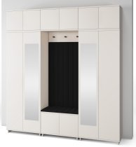 PKMebel - Flurgarderoben-Set Bianco 12