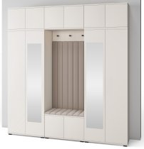 PKMebel - Flurgarderoben-Set Bianco 12