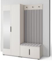 PKMebel - Garderobenset Bianco 13