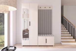 PKMebel - Garderobenset Bianco 13