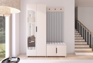 PKMebel - Garderobenset Bianco 13