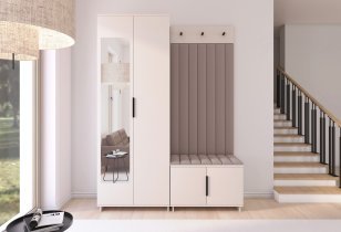 PKMebel - Garderobenset Bianco 13
