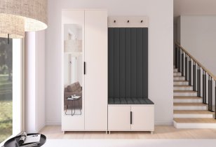 PKMebel - Garderobenset Bianco 13