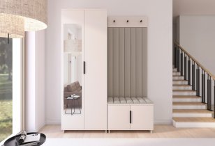 PKMebel - Garderobenset Bianco 13