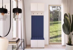 PKMebel - Flurgarderoben-Set Bianco 15