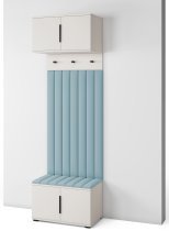 PKMebel - Flurgarderoben-Set Bianco 15