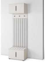 PKMebel - Flurgarderoben-Set Bianco 15
