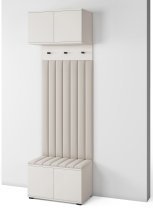 PKMebel - Flurgarderoben-Set Bianco 15