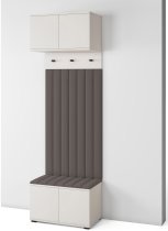 PKMebel - Flurgarderoben-Set Bianco 15