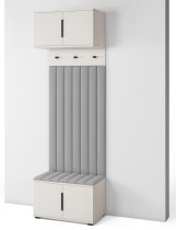 PKMebel - Flurgarderoben-Set Bianco 15