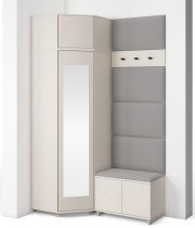 PKMebel - Flurgarderoben-Set Bianco 18