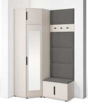 PKMebel - Flurgarderoben-Set Bianco 18