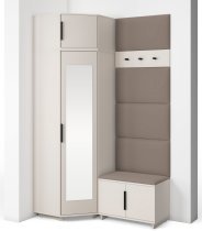 PKMebel - Flurgarderoben-Set Bianco 18