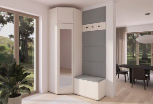 PKMebel - Flurgarderoben-Set Bianco 18