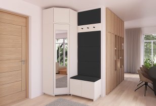 PKMebel - Flurgarderoben-Set Bianco 18