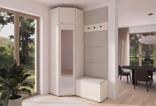 PKMebel - Flurgarderoben-Set Bianco 18