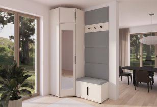 PKMebel - Flurgarderoben-Set Bianco 18