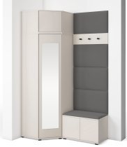 PKMebel - Flurgarderoben-Set Bianco 18