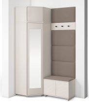 PKMebel - Flurgarderoben-Set Bianco 18