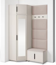 PKMebel - Flurgarderoben-Set Bianco 18