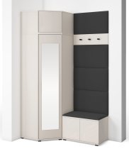 PKMebel - Flurgarderoben-Set Bianco 18