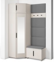 PKMebel - Flurgarderoben-Set Bianco 18