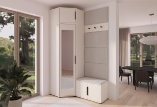 PKMebel - Flurgarderoben-Set Bianco 18