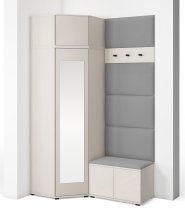 PKMebel - Flurgarderoben-Set Bianco 18