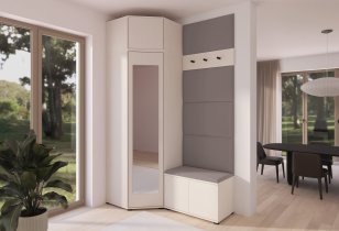 PKMebel - Flurgarderoben-Set Bianco 18