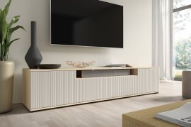 TV-Kommode Agnes – Eiche Vincenza/Kaschmir