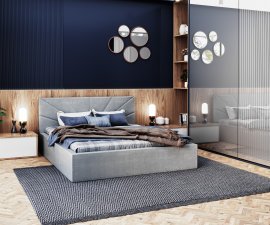 Bett mit Stauraum Georgia 90x200 cm