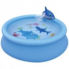 Erweiterungspool mit Sprühaufsatz Shark
