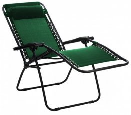 Gartenliege Delux grün