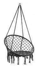 Hängesessel Brasil Hoop schwarz