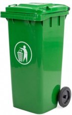Mülltonne 120 L grün