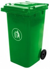 Mülltonne 240 L grün