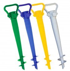 Sonnenschirmständer für den Strand