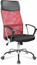 Bürostuhl Linkoln – Schwarz-Rot