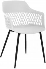 Gartenstuhl Lucia – weiß