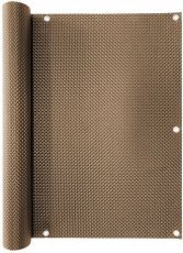 Balkonabdeckung auf Rolle 0,9x3 m – braun