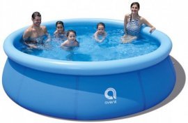 Expansionsbecken mit Flansch 4,2x0,84 m inklusive Pumpe