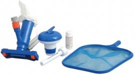 Set für die Poolpflege