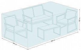 Abdeckung für Sitzgarnitur 280x180x100 cm