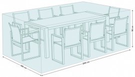 Schutzhülle für Essgruppe 200x140x90 cm