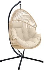 Hängesessel für den Garten Holand – Beige