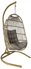 Hängesessel für den Garten Kari – beige