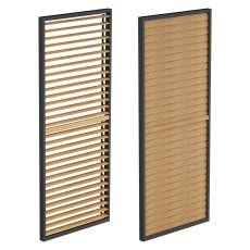 Paneeljalousie (R) Luxe 90x238 cm bis 3 m Holz