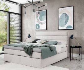 Boxspringbett Riviera - 120x200 cm - Aston 02