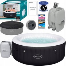 Massagepool Lay-Z-Spa Miami AirJet mit aufblasbarem Rand - BES60001