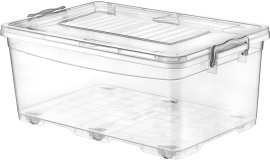 Rechteckige Mehrzweckbox 40 L mit Rollen – HOB021108
